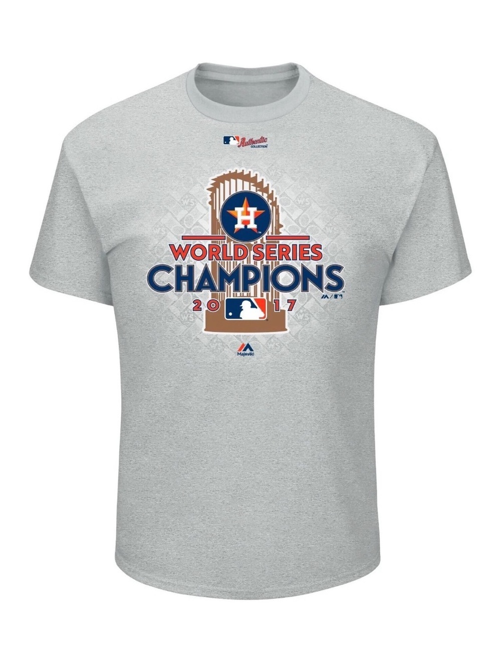 Houston Astros 2017 World Series Champion Locker Room T-Shirt - L - Sealed - NWT